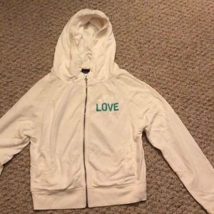 White American eagle sweatshirt